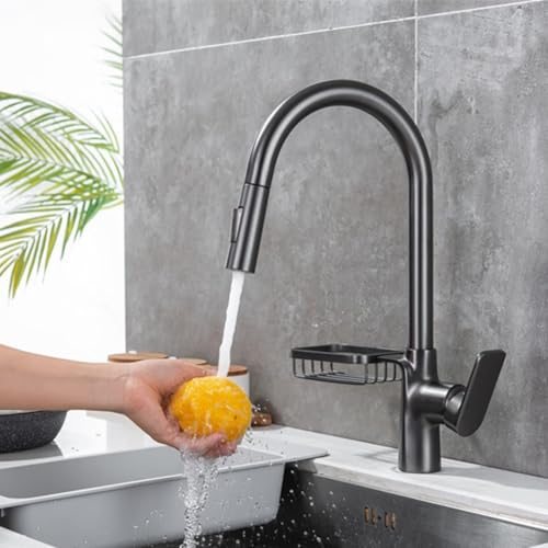 Robinet mitigeur de cuisine chromé au design épuré durable