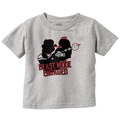 Beast Mode Engaged Popeye Toddler Boy Girl T Shirt