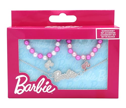 Joytoy Barbie - Set de Joyas en Caja de Regalo (16 x 3,5 x 10 cm)