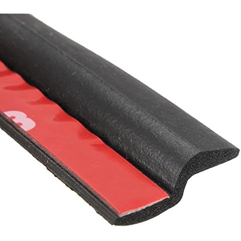 Z Shape Window Door Rubber Seal Weather Strip, Weatherproof, Soundproofing (5 Feet) Cover