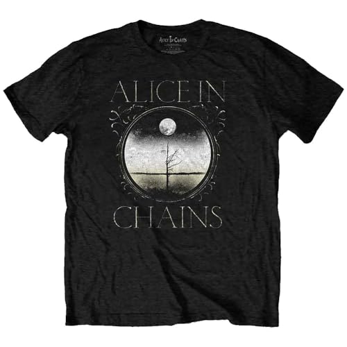Alice in Chains Moon Tree t-shirt noir groupe de musique rock rock off