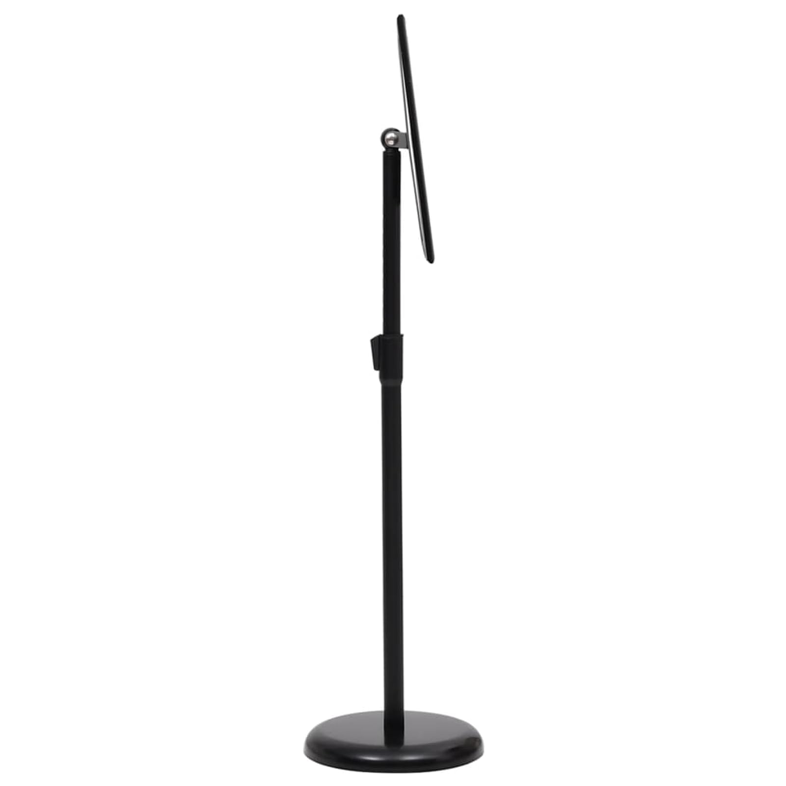 Kundenstopper Plakatständer A3, Aluminiumlegierung Schwarz, Höhenverstellbarer Infoständer mit PVC-Folie, für Restaurant Büro Schaufenster Werbung 51206