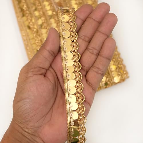 See full amazon price history chart for EmbroideryMaterial Sew on Laces and Border Material Dark Gold Shiny Zari & Shiny Sequins Trim Lace for Saree Border, Suit, Kurta, Dupatta, Blouse, Gown & Lehenga (2 CM Wide, 18 Meters Long) EmbroideryMaterial Sew on Laces and Border Material Dark Gold Shiny Zari & Shiny Sequins Trim Lace for Saree Border, Suit, Kurta, Dupatta, Blouse, Gown & Lehenga (2 CM Wide, 18 Meters Long) (B0DC35DZRT) Amazon Price History, Amazon Price Tracker