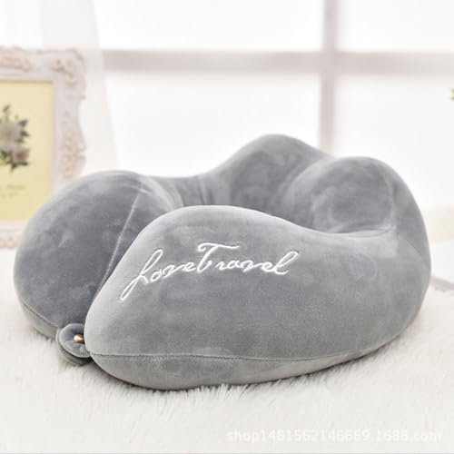 Almohada de viaje algodón 30x30 cm suave miniatura 4