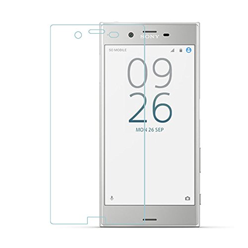 �yCavor�z Sony Xperia XZ SO-01J/SOV34/601SO �݊��������v���~�A�������K���X�X�N���[���v���e�N�^�[LCD�ی�t�B��������0.33 mm 9H�d�x�ȒP�ȃo�u���K���X�ϏՌ����w��̂Ȃ������׃t�����g�\�ʕی쓧���N���A�V���b