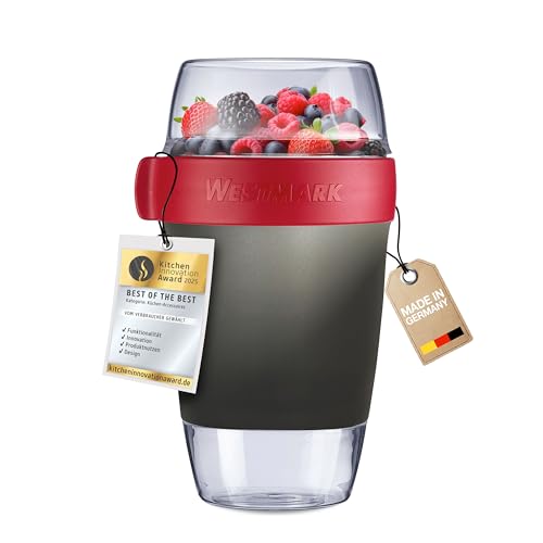 Westmark Lunchpot - Practical Mug to Go, Ideal for Food Such as Cereal, Porridge, Soup and Salad, Microwave and Freezer Safe - 1150 ml, BPA Free