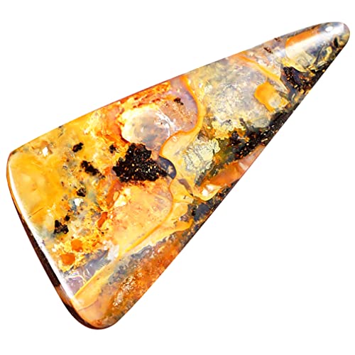 Opale rocheuse naturelle d'Australie 6.89 ct | Pierre précieuse 24 x 12 mm