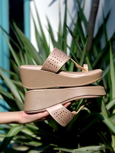 Image of Shoetopia Classic Heeled Kolhapuri For Women & Girls