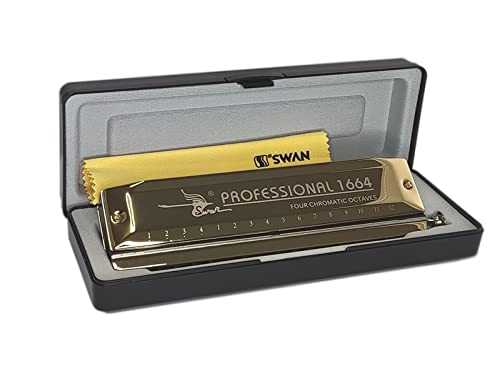 Harmonica Harmonica coloré 16 trous 64 tonalités C instrument de harpe professionnel sw1664 clé d’harmonica - Les Beatles, Paul McCartney, John Lennon, RIngo Starr, George Harrison Harmonica Harmonica coloré 16 trous 64 tonalités C instrument de harpe professionnel sw1664 clé d'harmonica – Image 5