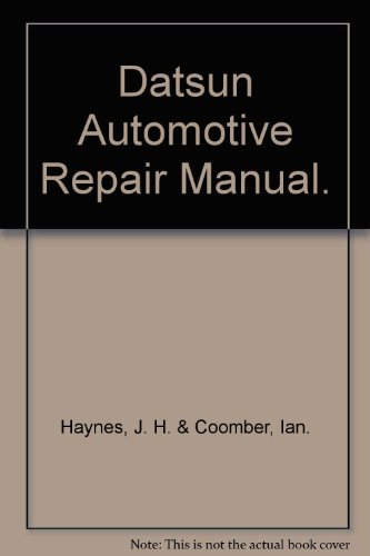 Datsun Automotive Repair Manual. image 2