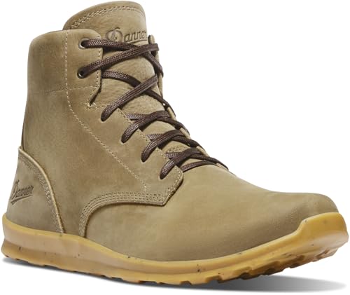 Danner Forest 5" Men's Boots, Nubuck Leather Upper, Leather Lined, Breathable, Nomad Outsole, Packable, Timberwolf - 9D