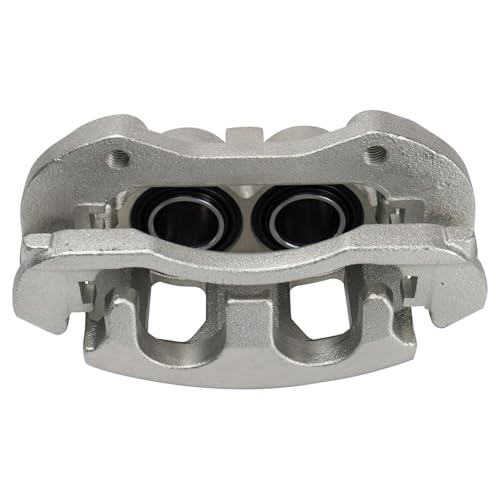 Image of TRQ Front Right Brake Caliper w /Bracket Passenger Side | For 2006-2011 Buick Lucerne 2006-2013 Chevrolet Impala 2006-2007 Monte Carlo