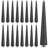 Holibanna Remaches Punk Cónicos 10x55 Mm, 30 Piezas, Tachuelas Pinchos para Ropa, Zapatos y Manualidades, Accesorios para Decoración DIY en Cuero y Bolsos