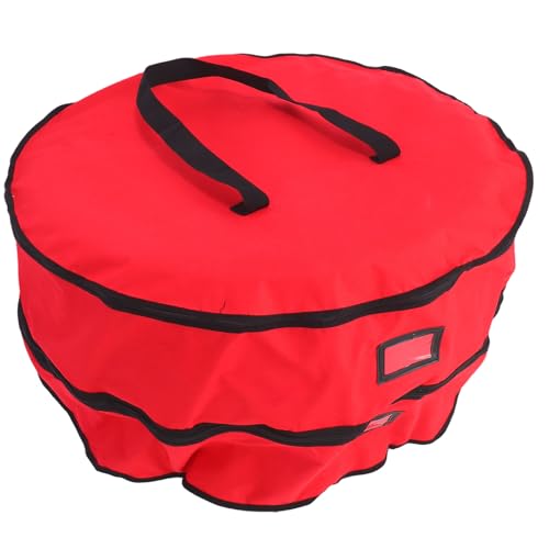 Bolsa de coronas navideñas con compartimentos dobles que evitan deformaciones 2