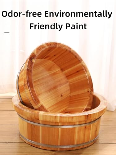 Spa de pies de madera Wcxixo para relajación y masaje miniatura 6
