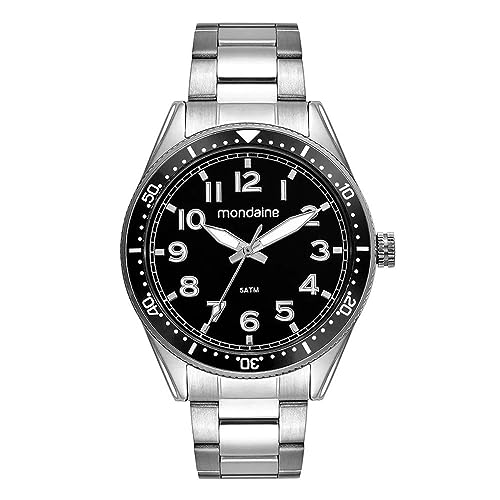 Relogio Mondaine Masculino Ref: 32548g0mvne1 Casual Prateado