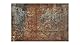 ALLboards Metallische Magnettafel ROST KORROSION ROSTFARBE 90x60cm MetalBoards Memoboard für jede Art von Magneten Magnetpinnwand zum Beschriften + 2 Marker, 6 Magnete, Schwamm im Lieferumfang