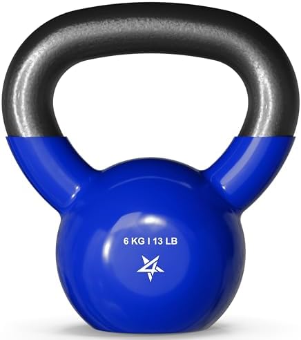 Yes4All 2-20kg Pesa Rusa de hierro fundido recubierto de vinilo