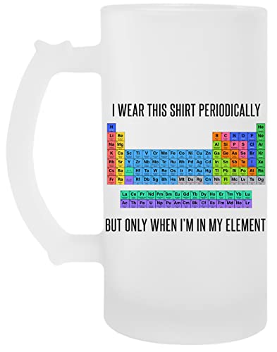 Capzy Funny Chemistry Beer Mug