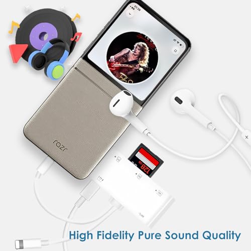 Ceotsak 9-In-1 Memory Card Reader, Usb Otg Adapter & Cf/Sd/Micro Sd/Ms/Xd Card Reader With Usb/Usb-C/Lightning Connector Compatible With Iphone/Ipad/Samsung Galaxy/Google Pixel/Macbook And More thumb #7