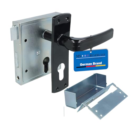 MS Beschläge Kastenschloss aus Stahl verzinkt mit schließender Falle,...