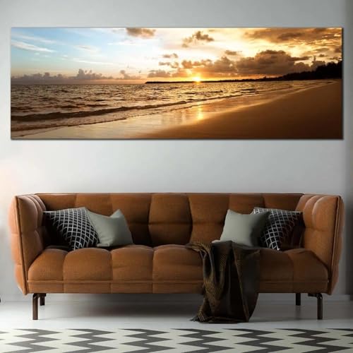 Art mural paysage île peinture photos décoration grand format