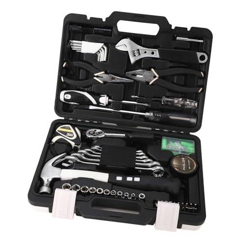 Kit de herramientas manuales con llaves y accesorios miniatura 7
