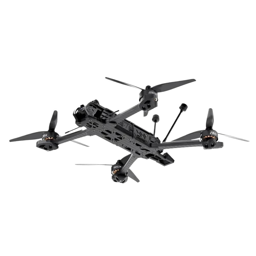 MOZ7 dron Freestyle dalekiego zasięgu z Bluetooth FPV Quadcopter kompatybilny z lataniem na duże odległości (TBS Nano RX)