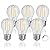 ORALUCE Dimmable LED Light Bulbs Soft White 2700K, A15 Edison Bulbs 60 Watt Equivalent, G45 E26 Bulb 6W 600 Lumens for Ceiling Fan, Chandelier, Appliances, Vanity, 6 Pack