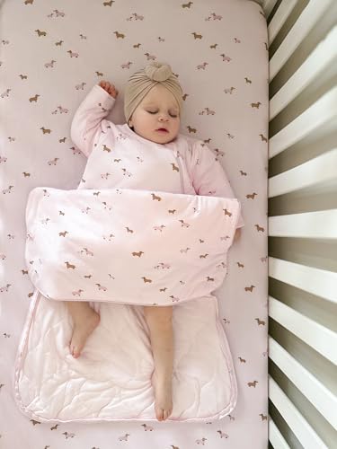 Image of GUNAMUNA Long-Sleeve Sleep Sack for Babies, Wearable Sleep Bags, Soft Rayon, 1.0 TOG, Essentials for Newborns
