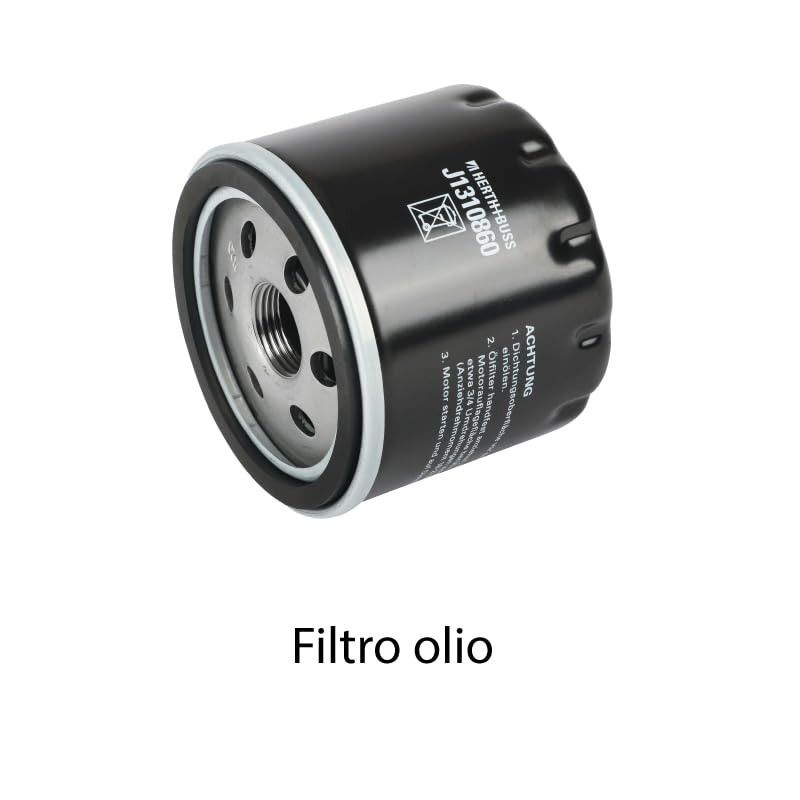 Kit tagliando 3 filtri + 5L olio 5W-30 Q8 Prestige compatibile con Dacia duster hs 1.6 SCE 115 LPG Benzina/gasauto (gpl) 2015-2018