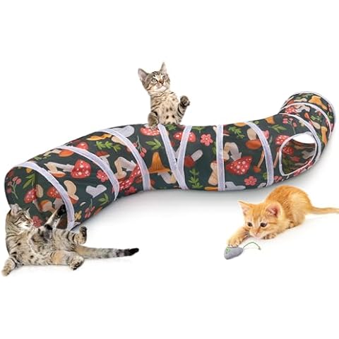Glittme S-Shape Cat Tunnel Cover