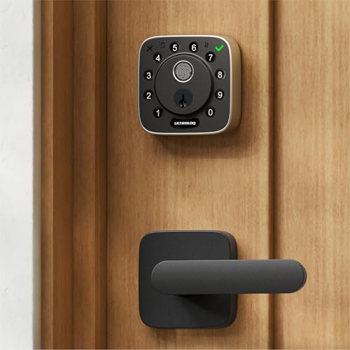 ULTRALOQ Bolt Fingerprint Smart Lock with Handle