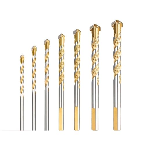 Foret carbure 4mm triangle pour forage efficace du carrelage bois et beton