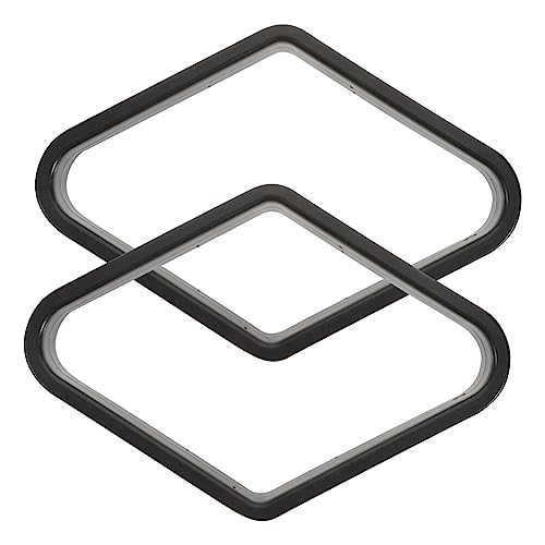 GOOHOCHY Elegant Retro Billiard Ball Stand 2pcs Pool Table Accessory for Snooker and Billiards