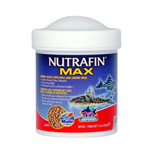 Nutrafin Max Sinking Pellets with Krill and Shrimp Meal - 110 g (3.89 oz)
