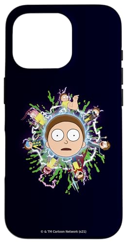 Image of Rick and Morty Multiple Morty Case for iPhone 16 Pro