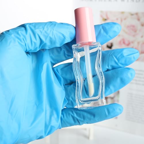 COSIDEA 10 pcs 10ml Pink Empty glass lip gloss tubes lipgloss tube container bottles for coconut oil liptin refill4