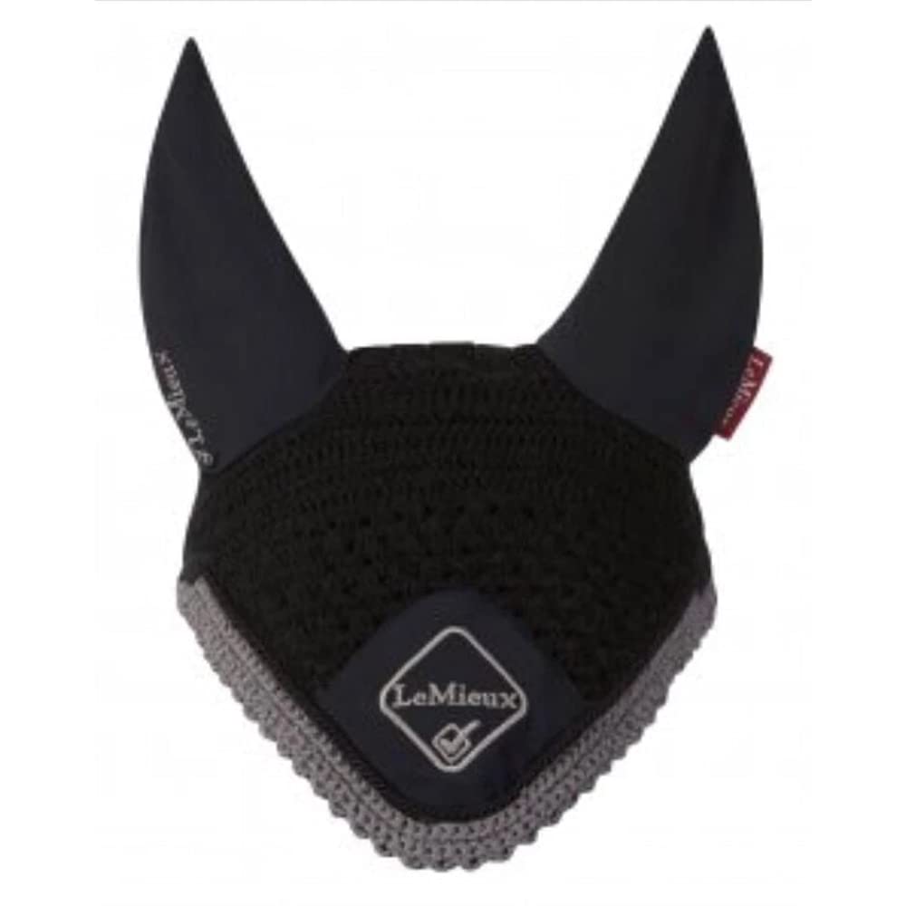 LeMieux Classic Crochet Fly Hood with Comfortable Lycra Ears - Sport Horse Wear for Competitive Rider — view 4