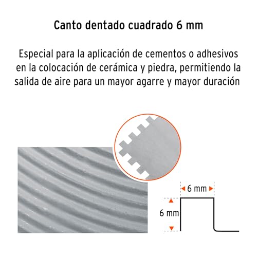 Llana dentada 3mm 18 Imagen adicional