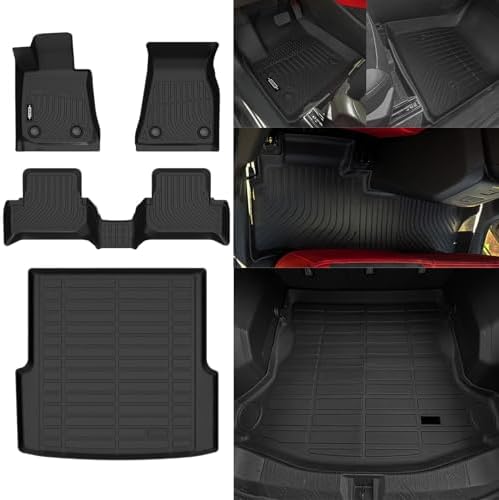 Amazon.com: All Weather Floor Mats for BMW I4 2022-2025 Floor Mats ...