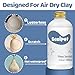 200ml Air Dry Clay Glaze, Gloss Varnish for Air Drying Clay, Air Dry Clay Varnish for Pottery and Acrylic Paint, Colourless, Water Proof, Scratch Resistant (Gloss)