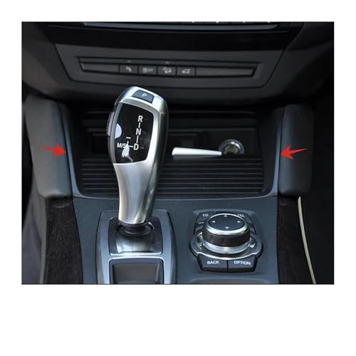Couverture porte-gobelet X6 E71 protégeant la console centrale