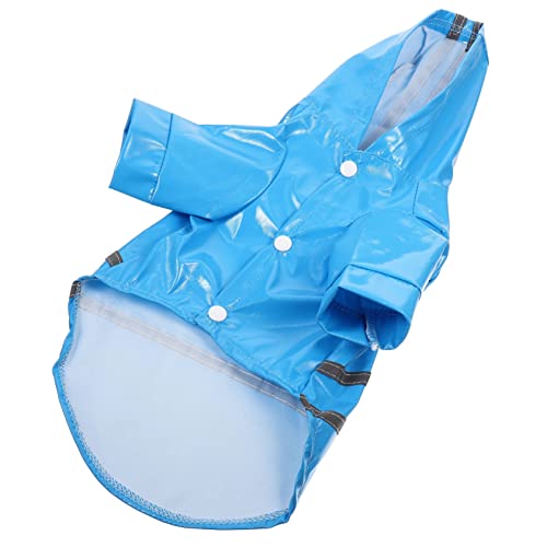HOLIDYOYO Reflective Pet Raincoat for Small Dogs Waterproof Rain Boots for Puppies