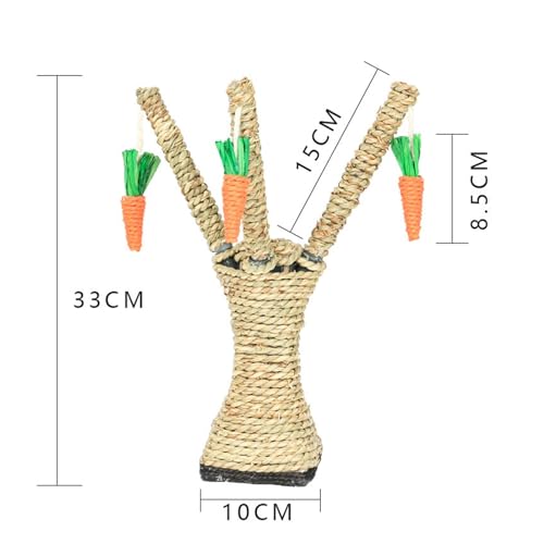 Arbre à chat tour de jeu et planche de grattoir interactif pour chat - 4