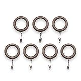 Source Global Resin Rings, Pack of 7, Dark Brown
