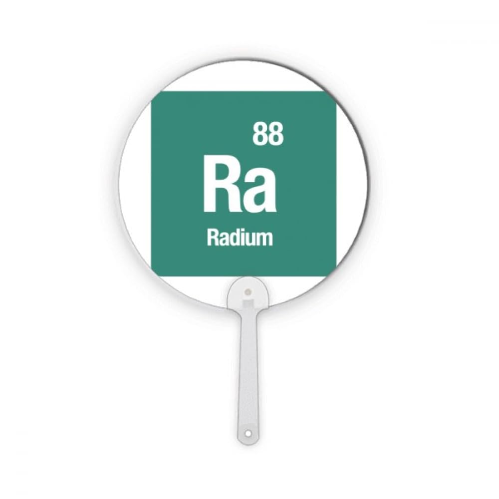 Élément Radium décoration science en plastique rond | No/no Ra