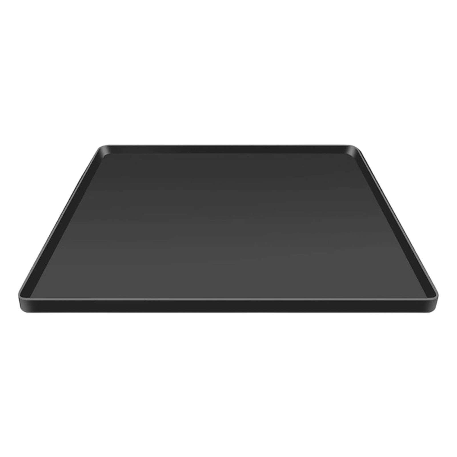 Sharplace Abtropfschale für Waschmaschine und Kühlschrank, rutschfest, wasserdicht, 60 x 60 cm, vielseitig verwendbar, für Waschmaschine und Kühlschrank, Schwarz