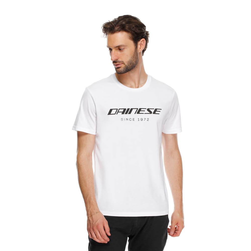 Dainese Essence Wordmark T-Shirt Maglietta a Maniche Corte Girocollo Uomo (Pacco da 1)