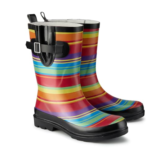 HISEA Women's Classic Rain Boots